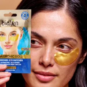 Hyaluronic Gold Hydrogel Eye Patches - Image 2