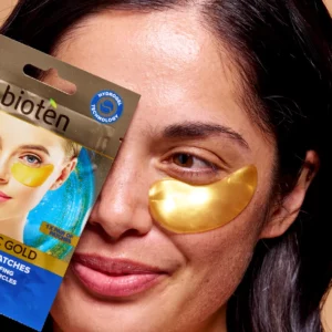 Hyaluronic Gold Hydrogel Eye Patches - Image 3