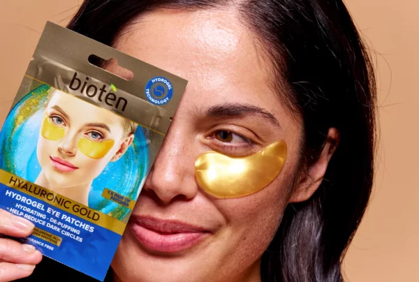 Hyaluronic Gold Hydrogel Eye Patches - Image 3